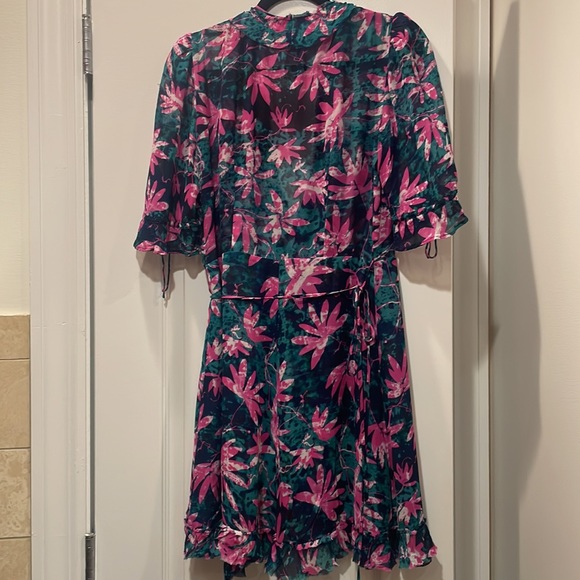 The kooples Hawaiian printed dress size S - Picture 11 of 13